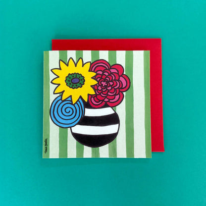 mini FLOWER STRIPE